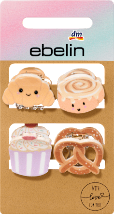 Haarklammern Gebäck ebelin