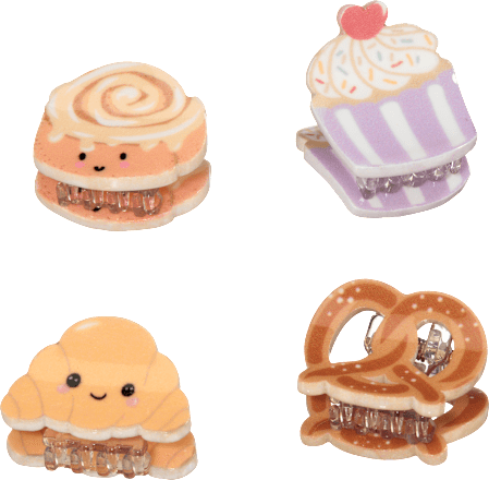 Haarklammern Gebäck ebelin