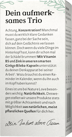 Ginkgo Biloba Kapseln Nature Love
