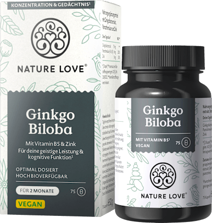 Ginkgo Biloba Kapseln Nature Love