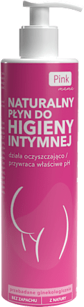 Naturalny płyn do higieny intymnej Pink mama