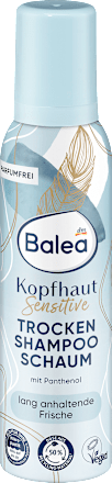 Trockenshampoo Schaum Kopfhaut Sensitive Balea