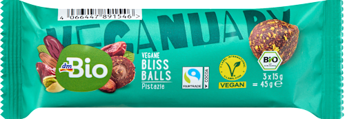 Bio energiagolyók pisztáciatöltelékkel dmBio