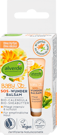 SOS krém na ochranu ran s měsíčkem alverde BABY