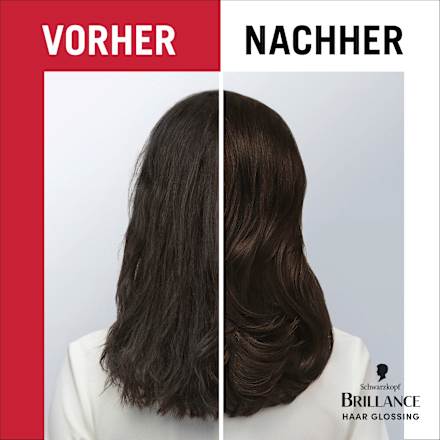 Farb-Glanzbehandlung Glossing Schokobraun Schwarzkopf Brillance