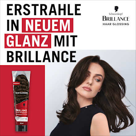 Farb-Glanzbehandlung Glossing Schokobraun Schwarzkopf Brillance