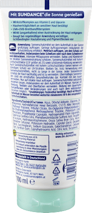 Crema solare SENSITIVE FPS 50 sundance