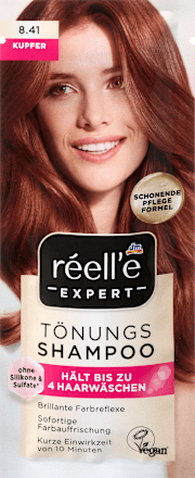 Tönungsshampoo 8.41 Kupfer réell‘e EXPERT