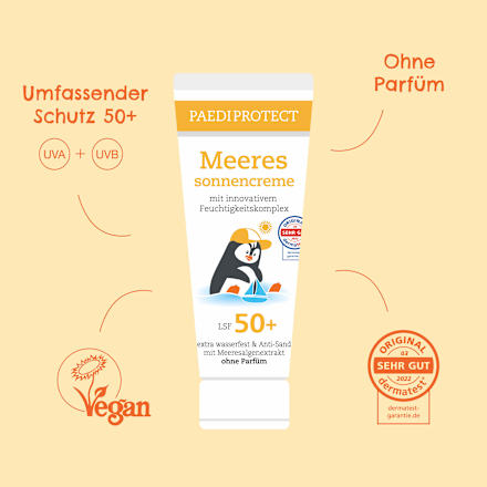 Sonnencreme Meer, LSF 50+ PAEDIPROTECT