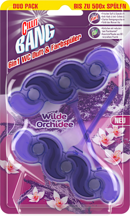 Tuhý WC blok 6v1 Wild Orchid CILLIT BANG