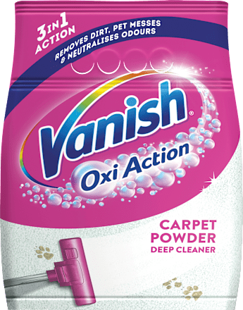 Prášok na čistenie kobercov Oxi Action Vanish Oxi Action