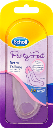 Zselés sarokvédő Party Feet Scholl