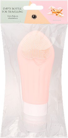 Tároló flakon utazáshoz, Pink, 90 ml DEL