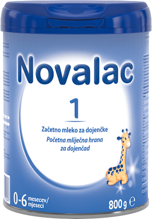 Začetno mleko za dojenčke 1, 0-6 mesecev Novalac