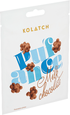 Bio Pufance mliečna čokoláda KOLATCH