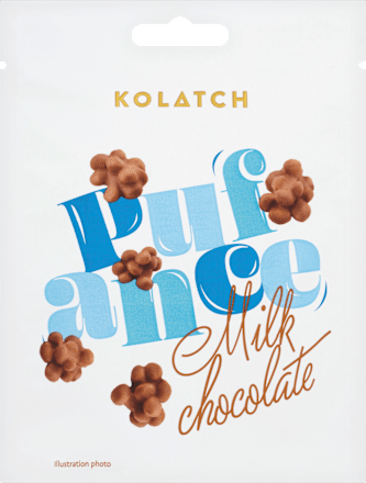 Bio Pufance mliečna čokoláda KOLATCH