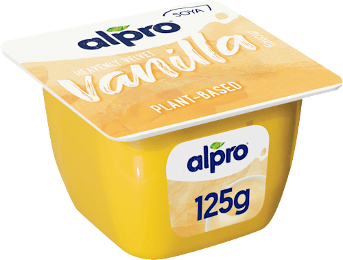 Sójový dezert s vanilkovou arómou alpro