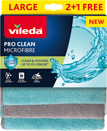 Univerzálna utierka Mikrofibre Pro Clean 2+1 Vileda