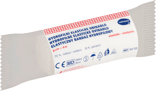 Ovínadlo hydrofilné elastické 8cm x 4m HARTMANN