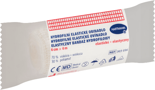 Ovínadlo hydrofilné elastické 6cm x 4m HARTMANN