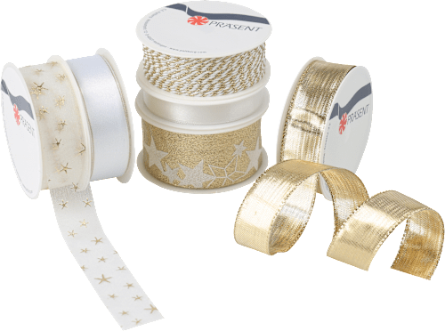Geschenkband gold sortiert PATTBERG