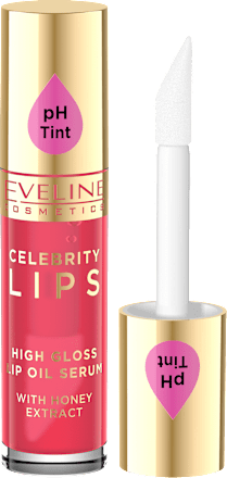 Olejek - serum do ust Celebrity Lips 04 Red EVELINE COSMETICS