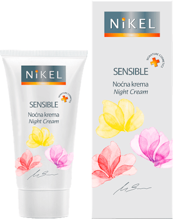 Noćna krema za lice Sensible NIKEL