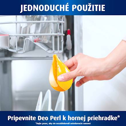 Osviežovač do umývačky riadu Deo Perls Lemon Somat