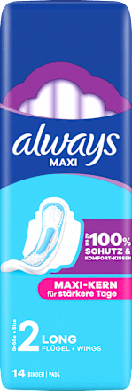 Maxi-Binden mit Flügeln Maxi Long always