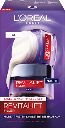 Gesichtspflegeset Tag und Nacht Revitalift Filler L'ORÉAL PARiS