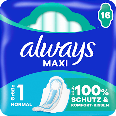 Maxi-Binden mit Flügeln Maxi Normal always