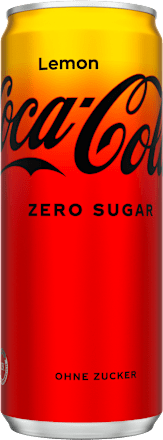 Erfrischungsgetränk Cola Zero Lemon Coca-Cola
