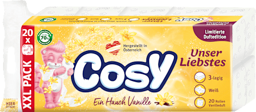 Toilettenpapier mit Duft 3-lagig Cosy