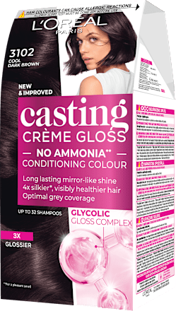 Boja za kosu – 3102 Cool Dark Brown L'ORÉAL PARiS CASTING Crème Gloss
