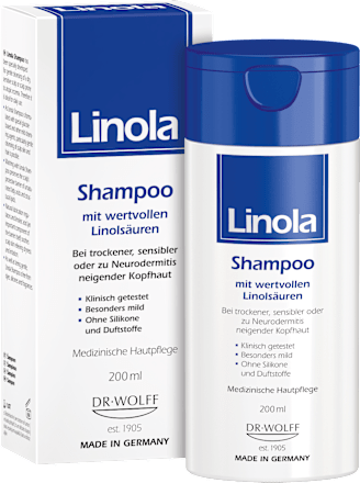Linola Shampoo mit wertvollen Linolsäuren Linola