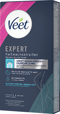 Kaltwachsstreifen Körper & Beine  Veet