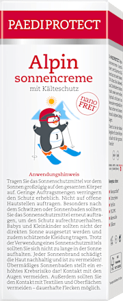 Sonnencreme Alpin mit Kälteschutz, LSF 50+ PAEDIPROTECT