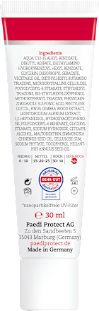 Sonnencreme Alpin mit Kälteschutz, LSF 50+ PAEDIPROTECT