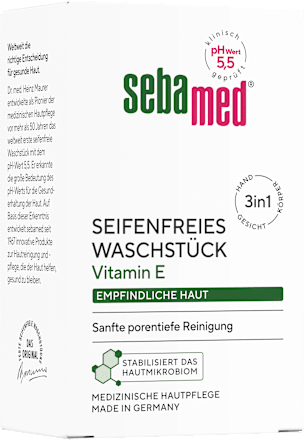 seifenfreies Waschstück sebamed