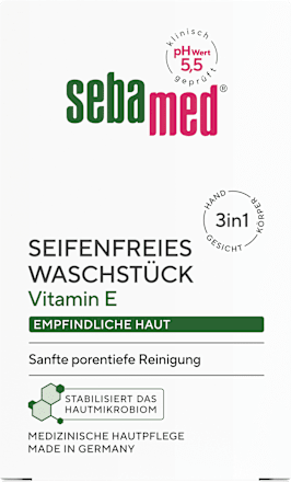 seifenfreies Waschstück sebamed