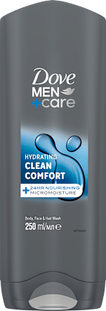 Душ гел Clean Comfort  Dove MEN+CARE