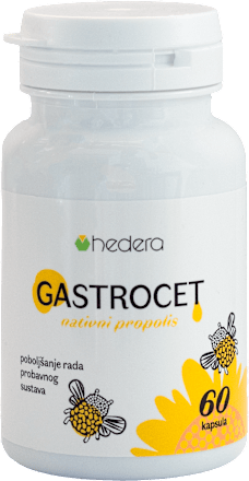 Gastrocet nativni propolis – kapsule hedera