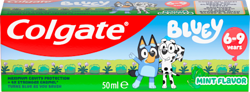 Otroška zobna pasta Bluey, 6-9 let Colgate