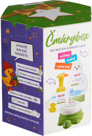 kosmetický box Čmárybox HiPP Babysanft