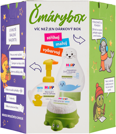 kosmetický box Čmárybox HiPP Babysanft