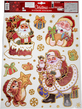 Set autocolante modele Crăciun KOOPMAN