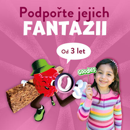 ovesná tyčinka s příchutí malina a jablko Goodies