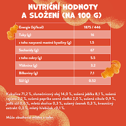 křupky krokodýli s příchutí BBQ Goodies