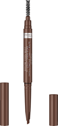 tužka na obočí Brow This Way Fill & Sculpt  002 Medium Brown RIMMEL LONDON