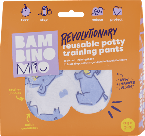 Učiace plienkové nohavičky Chomp - 2-3 roky Bambino Mio